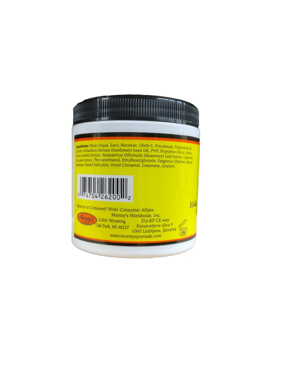 Murrays Natural Loc Molding Paste 6 oz. Beauty & Personal Care Murray's