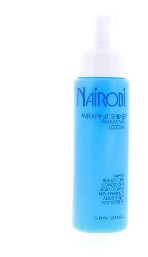 Nairobi Wrapp-It Shine Foaming Lotion 8oz by Nairobi Beauty & Personal Care Nairobi