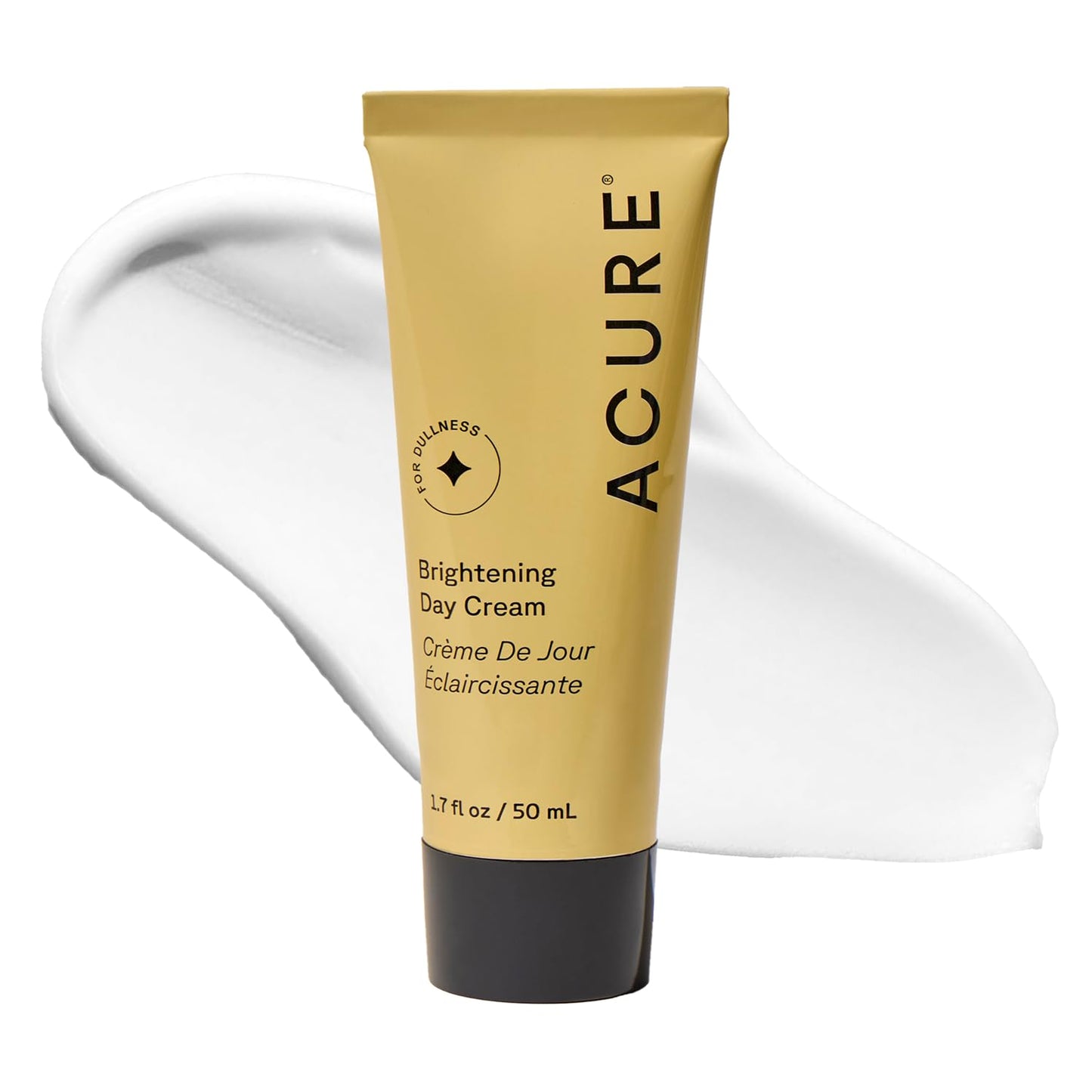Acure Brightening Day Cream - Cica Cream, Anti Aging Moisturizer to Brighten for Women & Men, Facial Lotion, Skincare with Argan Oil to Replenish Beauty & Personal Care Acure
