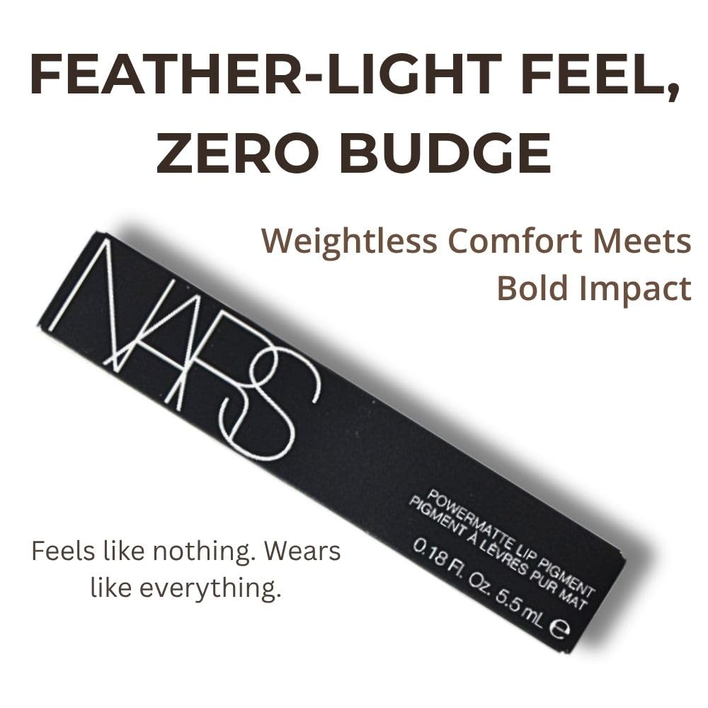 Nars Powermatte Lip Pigment Potency and Precision Matte Yet - Light My Fire Beauty & Personal Care NARS