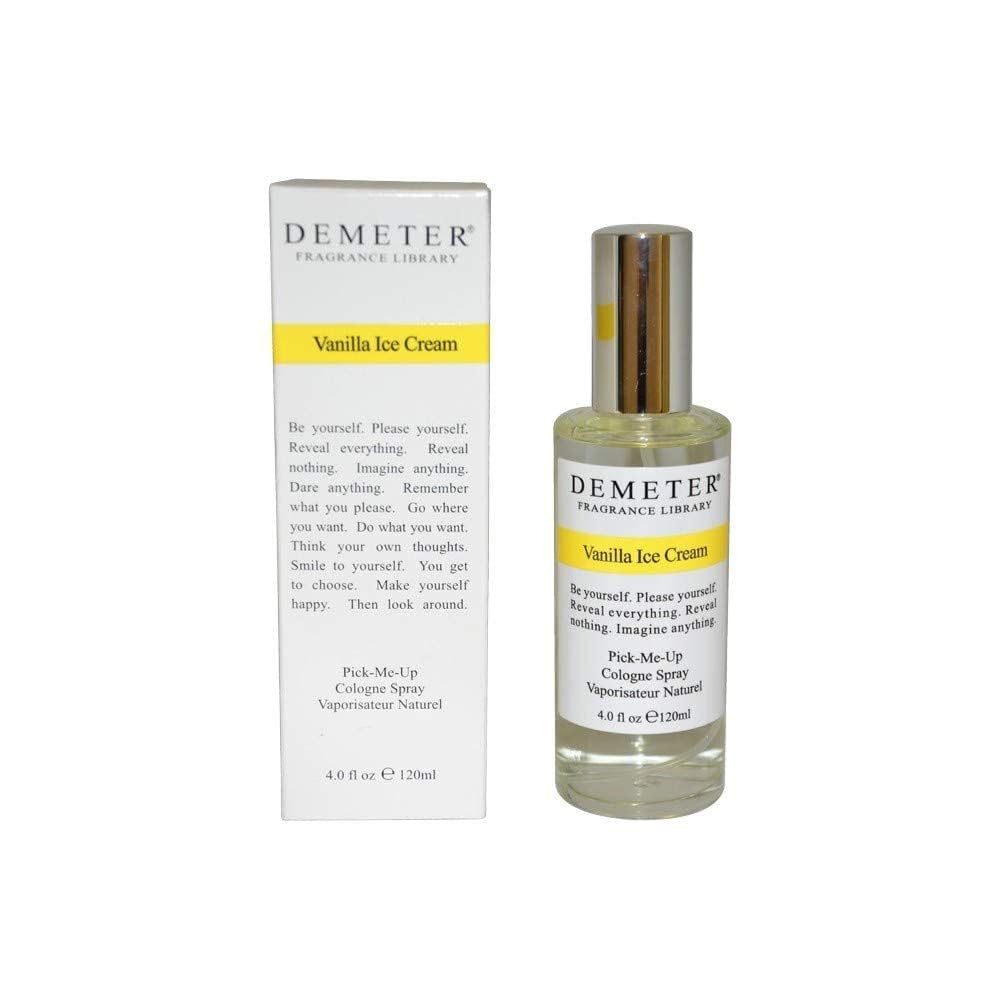 Demeter Vanilla Ice Cream For Women. Pick-me Up Cologne Spray 4.0 Oz Beauty & Personal Care DEMETER