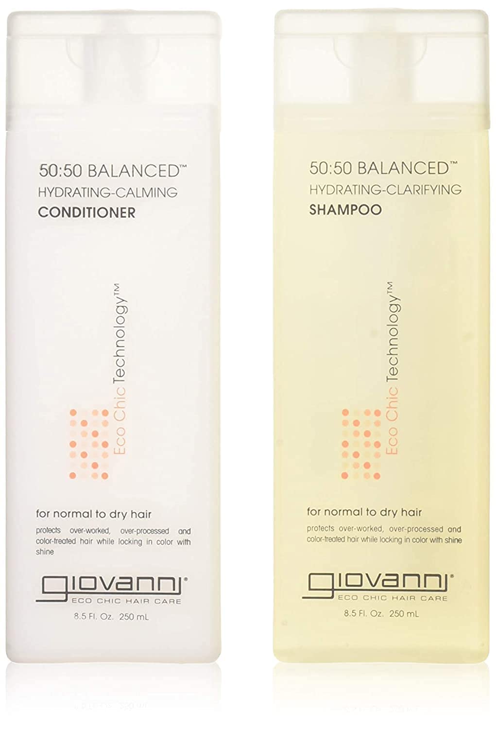 Giovanni 50:50 Balanced Remoisturizer Duo Set Shampoo Hydrating-Clarifying & Conditioner Hydrating-Calming, 8.5 Oz Each Beauty & Personal Care GIOVANNI