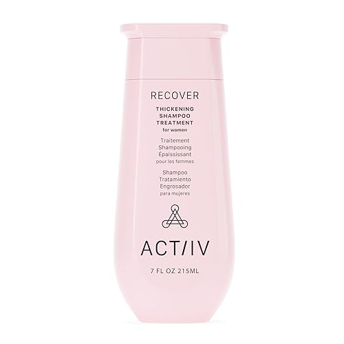 ACTIIV Recover Thickening Shampoo Treatment For Women | Supports the Appearance of Fuller, Healthier-Looking Hair, Supports Scalp Health, Plant-Based Beauty & Personal Care ACTIIV