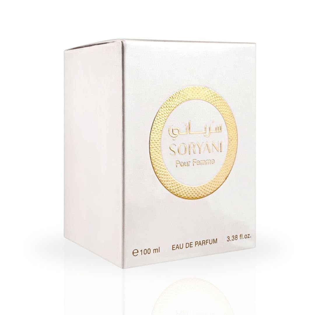 RASASI Soryani Eau De Parfum For Women Spray - 100ML (3.38 OZ) Arabian Perfume - Refreshing, Citrusy, Musky and Floral Fragrance - Luxurious Feminine Beauty & Personal Care RASASI