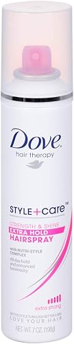 Dove Style + Care Hairspray, Strength & Shine, Extra Hold 7 oz (Pack of 12) Beauty & Personal Care Dove