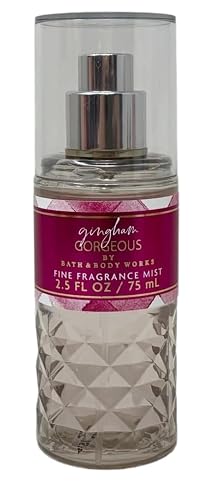 Bath and Body Works Travel Size Fine Fragrance Mist - Classic and Seasonal Scents - 2.5 fl oz each (Gingham Gorgeous) Beauty & Personal Care Bath & Body Works