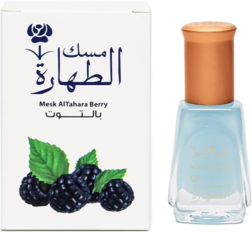 Musk AL tahara 1 Back Berry Pure Arabian Oil Perfume Body Fragrance for Long-Lasting Freshnes and Elegance Berry Musk AlTahara 1Bottle=6ml ??? ??????? Beauty & Personal Care Musk AL tahara