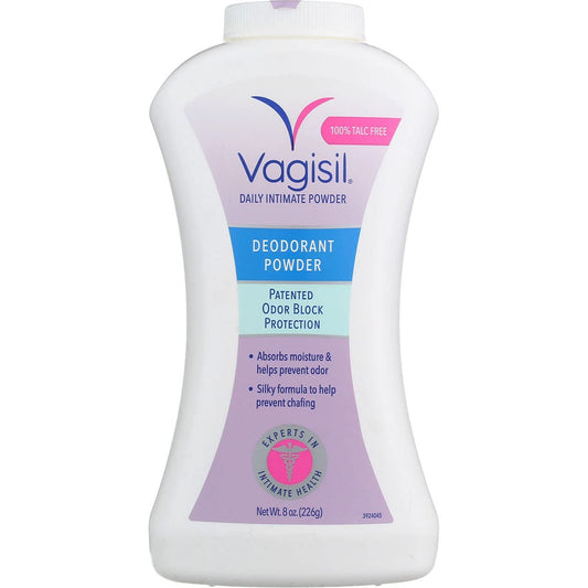Vagisil Odor Block Deodorant Talc-Free Powder - 8oz (Pack of 2) Beauty and Personal Care Vagisil
