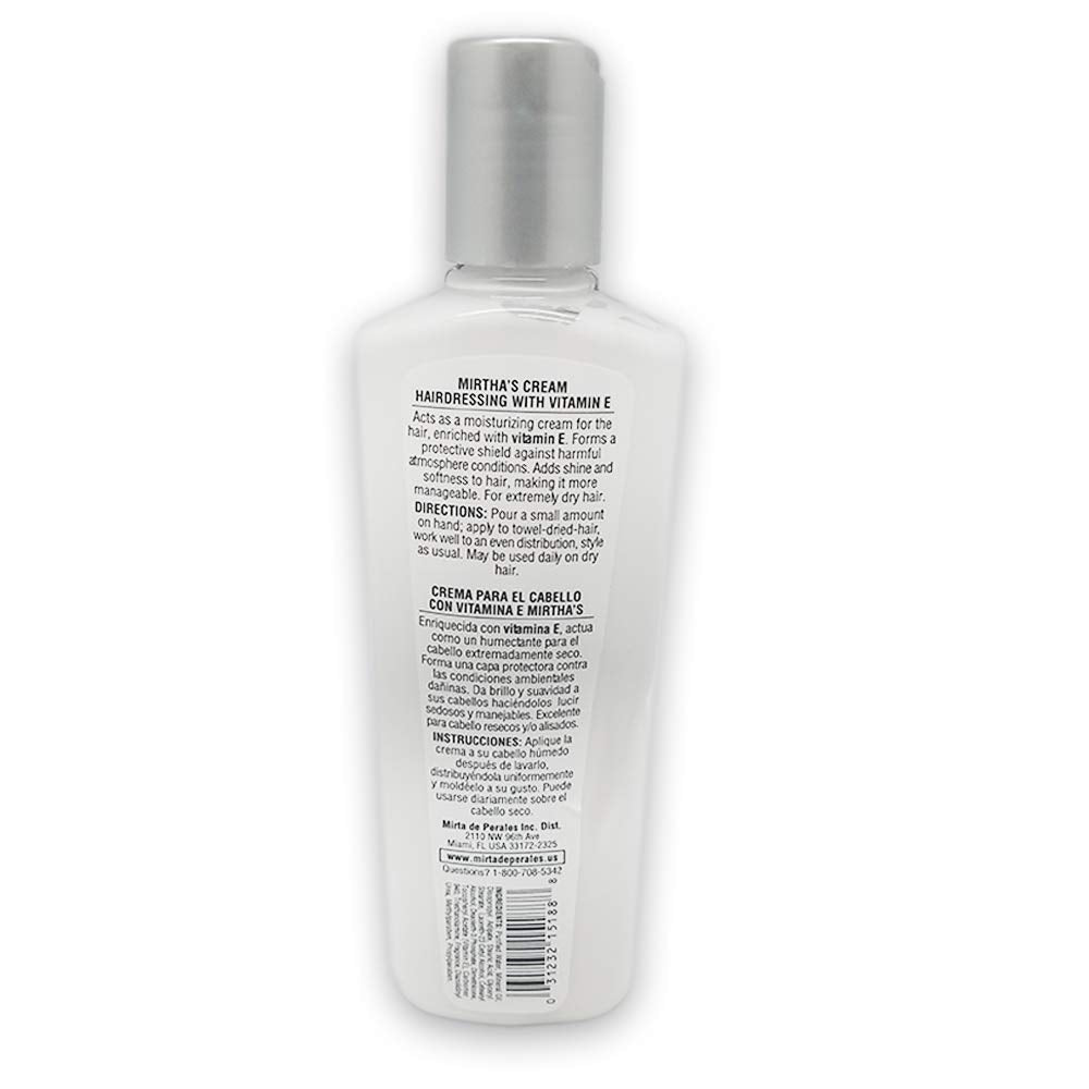 Mirta de Perales Cream Hairdressing With Vitamin E, 8 oz (Pack of 2) Beauty & Personal Care Mirta De Perales