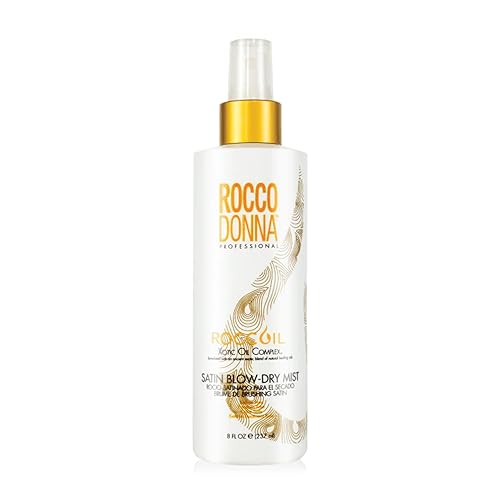 Rocco Donna Leave-In Conditioner for Hair Weightless Style | Satin Blow-Dry Mist Spray | Smoothing and Hydration | 8 oz Beauty & Personal Care Rocco Donna