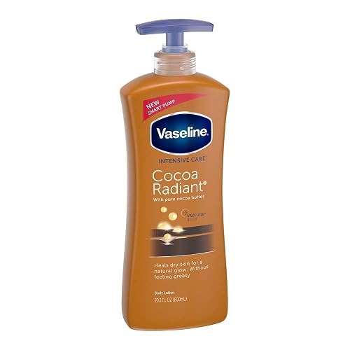 Vaseline Intensive Care Cocoa Radiant Rich Feeling Lotion 20.3 oz Beauty & Personal Care Vaseline