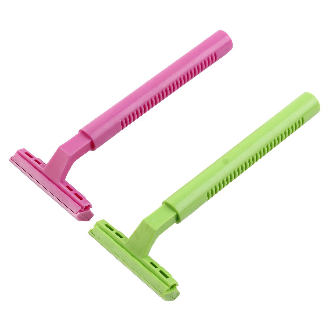 Ruilogod Women Plastic Shell T Shaped Hair Razor Shaver Trimmer Remover 2 Pcs (id: 274 788 05c 3dd 3f6 Beauty and Personal Care Ruilogod