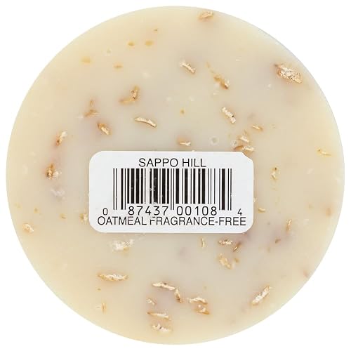 SAPPO Hill SOAPWORKS Glycerine CRM SOAP,Oat,FF, 3.5 OZ Beauty & Personal Care Sappo Hill
