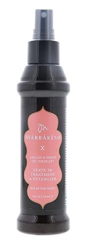 Marrakesh X LEAVE-IN TREATMENT & DETANGLER (Isle of You Scent) with Argan & Hemp Oil Therapy Spray Conditioner by Earthly Body (with Sleek Steel Pin Beauty & Personal Care Earthly Body by Marrakesh