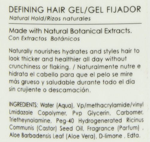 Dominican Magic Hair Styling Gel - Strong Hold & Frizz Control - Aloe Vera - Enriched with Natural Extracts for Shine & Moisture - All Hair Types - No Beauty & Personal Care DOMINICAN MAGIC