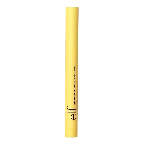 e.l.f. No Budge Matte Shadow Stick, One-Swipe Cream Eyeshadow Stick, Long-Wear & Crease Resistant, Matte Finish, Vegan , Stellar Beauty & Personal Care e.l.f.