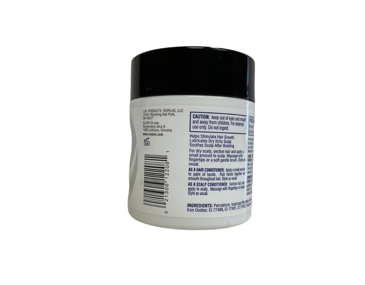 Isoplus Black Castor Oil & Coconut Oil 5.25oz Beauty & Personal Care LYSMOSKI
