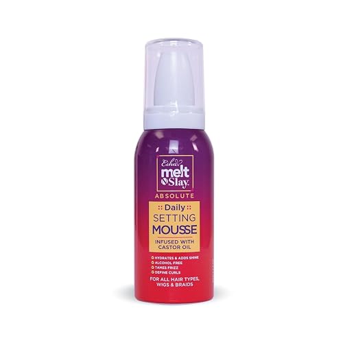Esha Melt N Slay Daily Setting Hair Mousse (2.7 Fl oz) Beauty & Personal Care Esha