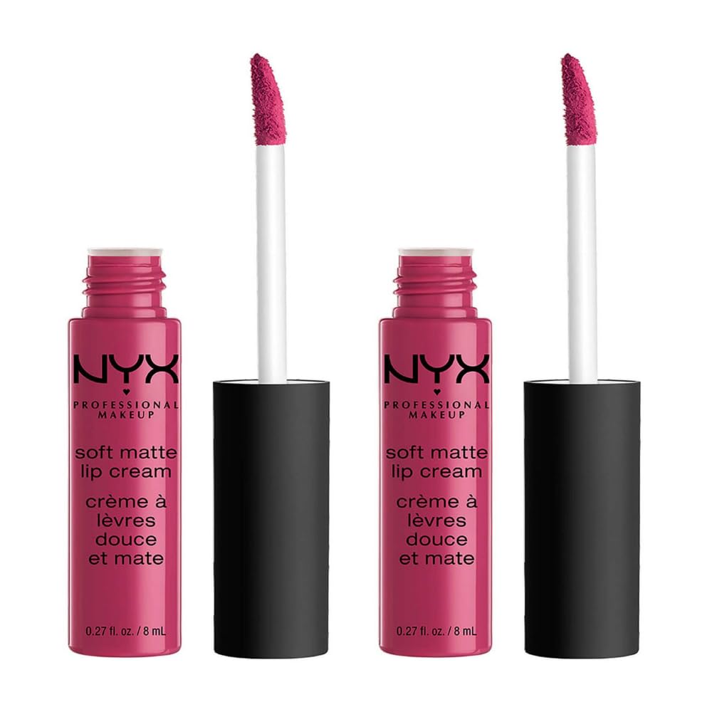 NYX 2 x Soft Matte Lip Cream 8ml - Prague