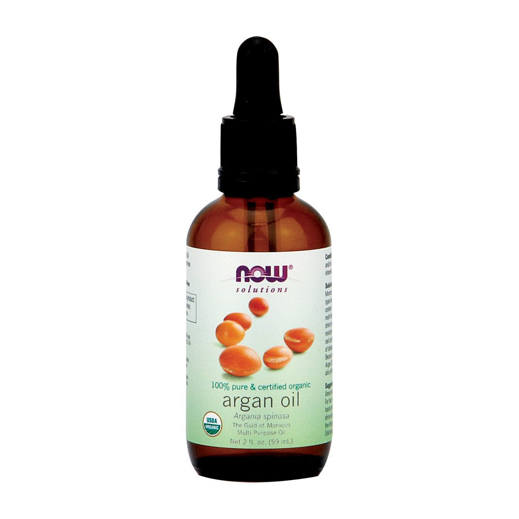 NOW Foods Certified Organic Argan Oil 2 Oz (Pack of 2) Beauty & Personal Care NOW Foods