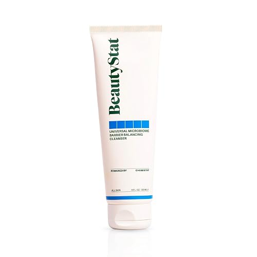 BeautyStat Universal Microbiome Barrier Repair Purifying Cleanser - Gentle Detoxifying Cleanser with Medical Grade MicroSilverBG to Protect Skin Beauty & Personal Care BeautyStat