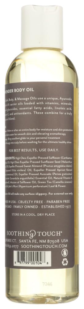 Soothing Touch Lavender Bath & Body Oil, 8 oz (Case of 6) Beauty & Personal Care Soothing Touch
