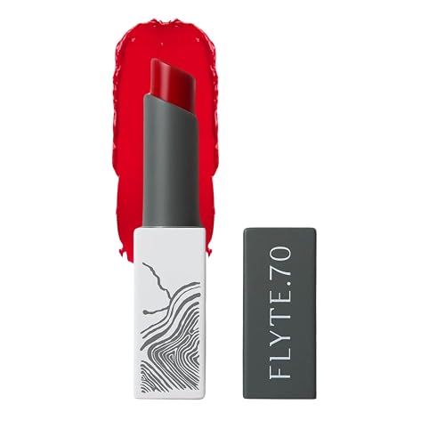 FLYTE.70 Lip Lacquer Red Lipstick Lustrous Buttery & Balmy High Shine with Hyaluronate, Vitamin E, Squalene, Coconut Oil High Impact Plumps, Smoothes Beauty & Personal Care FLYTE.70