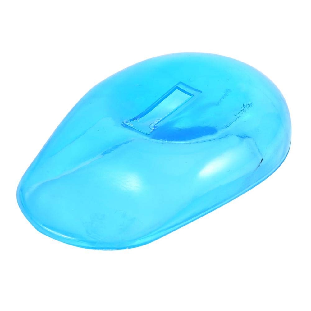 2pcs Blue Ear Cover Caps Hair Dye Shield Protector for Hair Dye Anti Staining Plastic Earmuffs Beauty and Personal Care Simlug