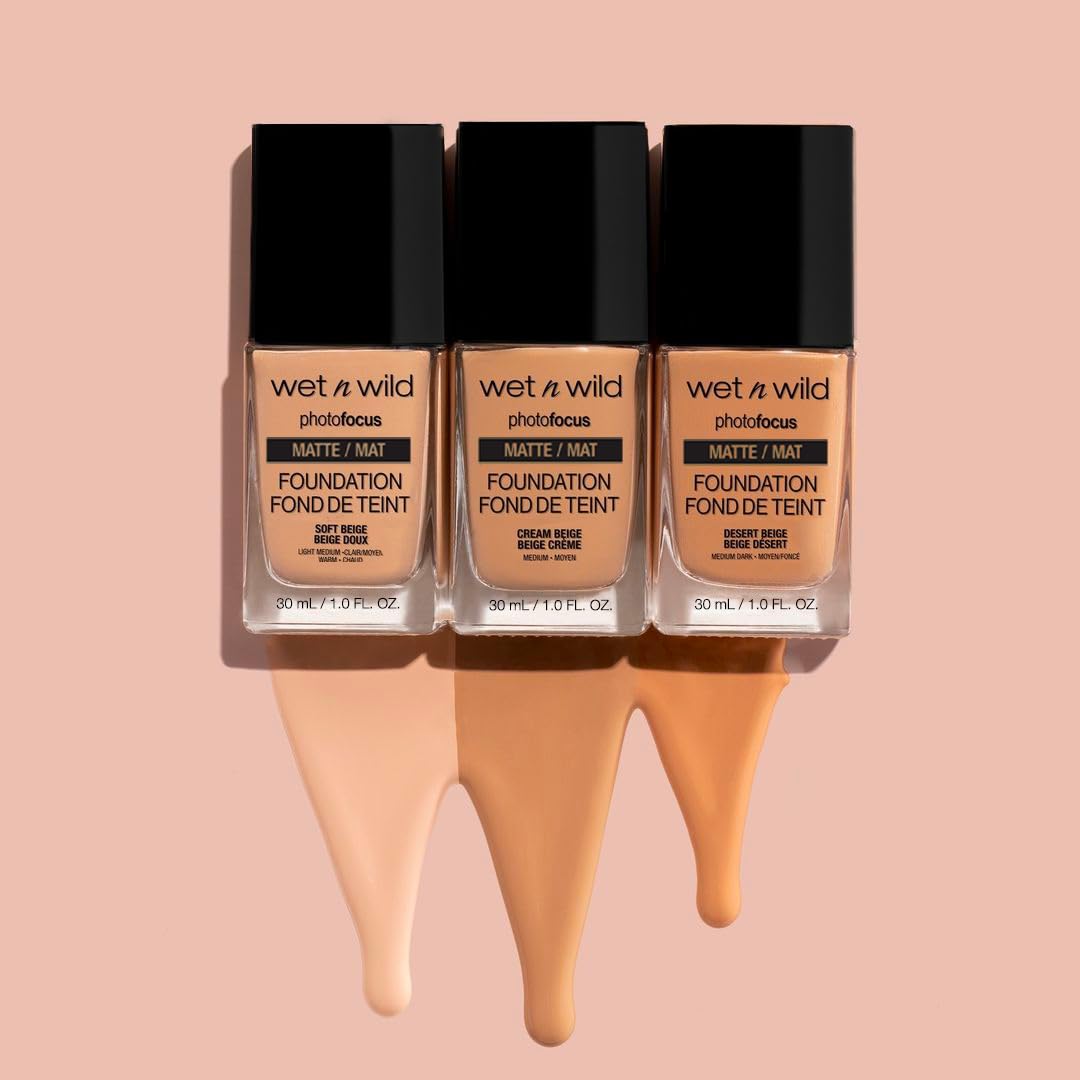 wet n wild Photo Focus Foundation, Shell Ivory, 1 Fluid Ounce Beauty & Personal Care wet n wild