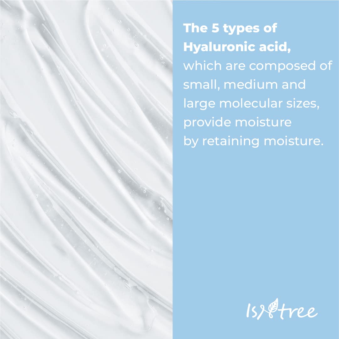 IsNtree Hyaluronic Acid Water Sleeping Mask 100ml 3.38 fl.oz | Moisturizing gel texture | Overnight skincare | Gives radiant glow Beauty & Personal Care IsNtree