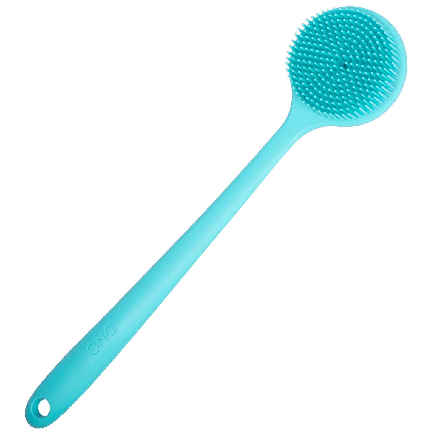 DNC Silicone Back Scrubber for Shower, Soft Bath Body Brush with Long Handle (Blue) Beauty & Personal Care DNC