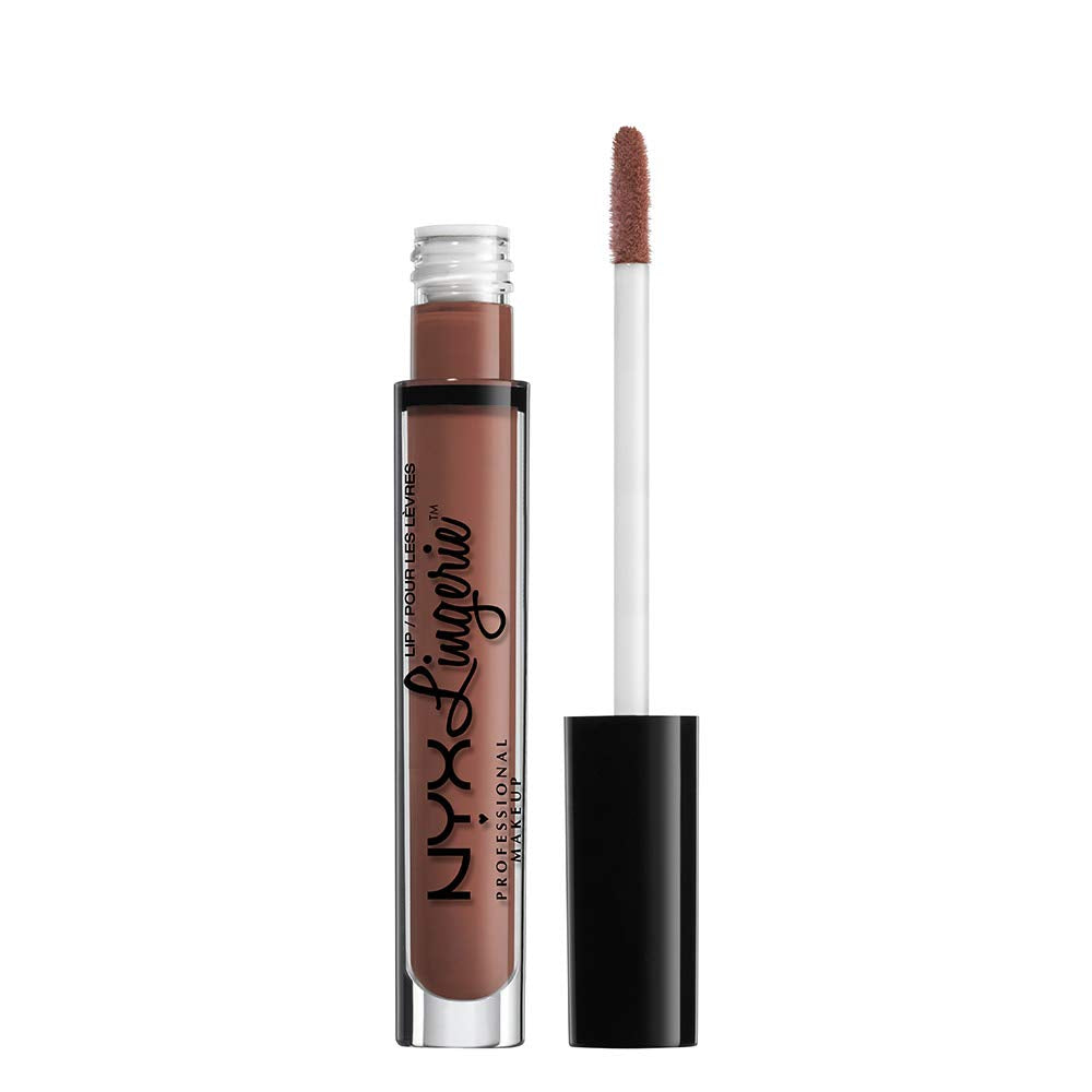 NYX PROFESSIONAL MAKEUP Lip Lingerie Matte Liquid Lipstick - Cabaret Show (Dusty Rose) Beauty & Personal Care NYX PROFESSIONAL MAKEUP