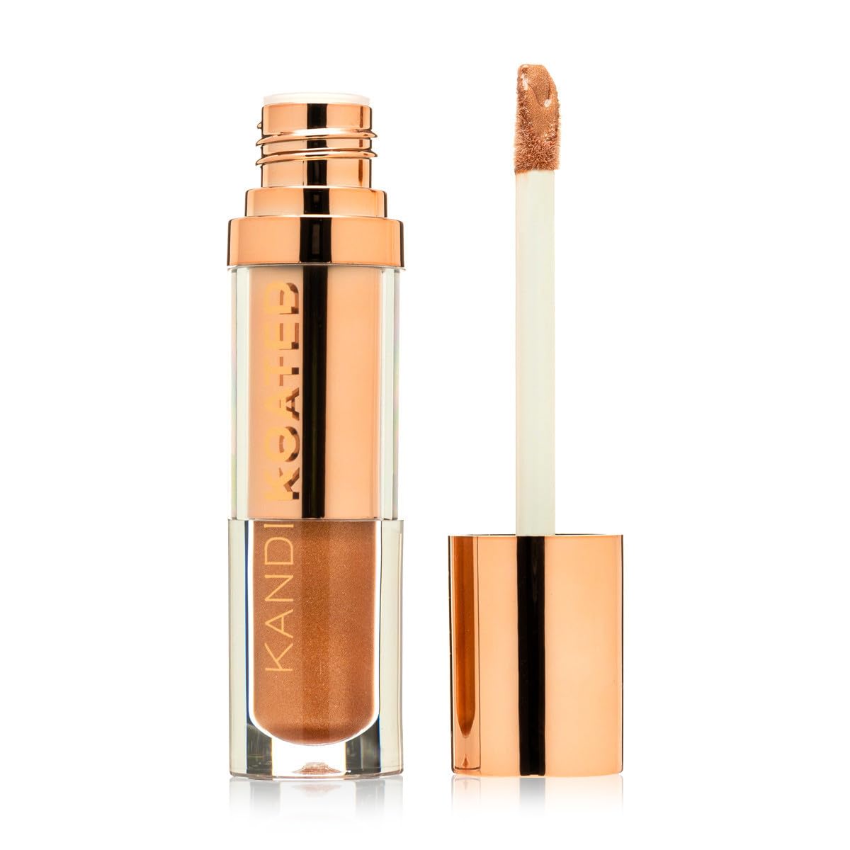 Kandi Koated Liquid Satin [Caress] Liquid Lip Color with High-Shine Finish | Rich Colors, Moisturizing Lip Shine, Paraben-Free, Cruelty-Free | Beauty Beauty & Personal Care Kandi
