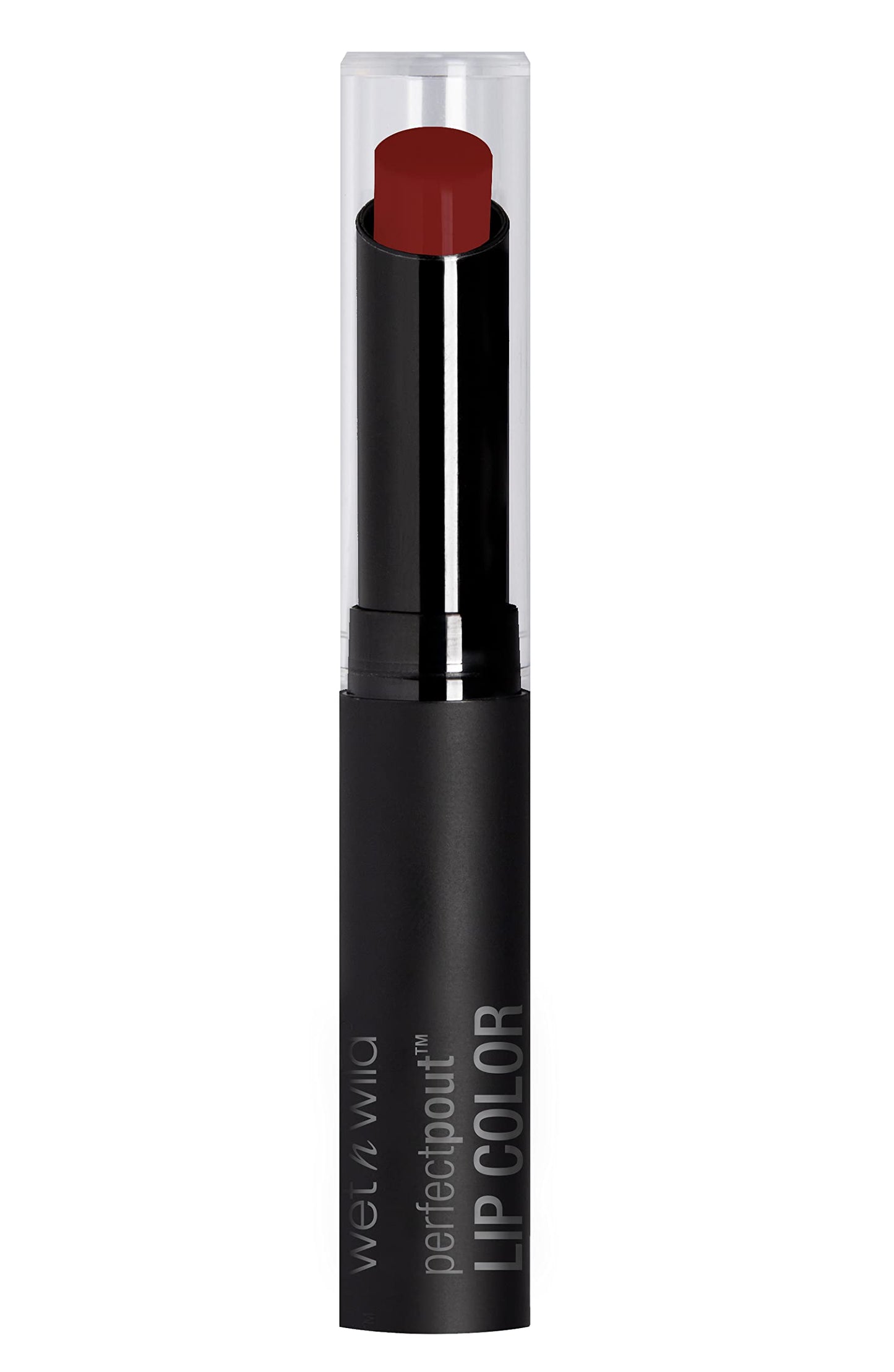 Wet n Wild Perfect Pout Lipstick, Red Club Brat, Vegan | Gluten-Free | Cruelty-Free | Lip Color, Lip Color Beauty & Personal Care wet n wild