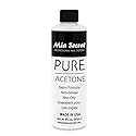 Mia Secret Nail Polish Remover, 100% Pure Acetone, 8 Fl. Oz. Safe and Gentle Cuticle Remover Liquid, Quick and Effective Formula, For Natural Beauty & Personal Care Mia Secret