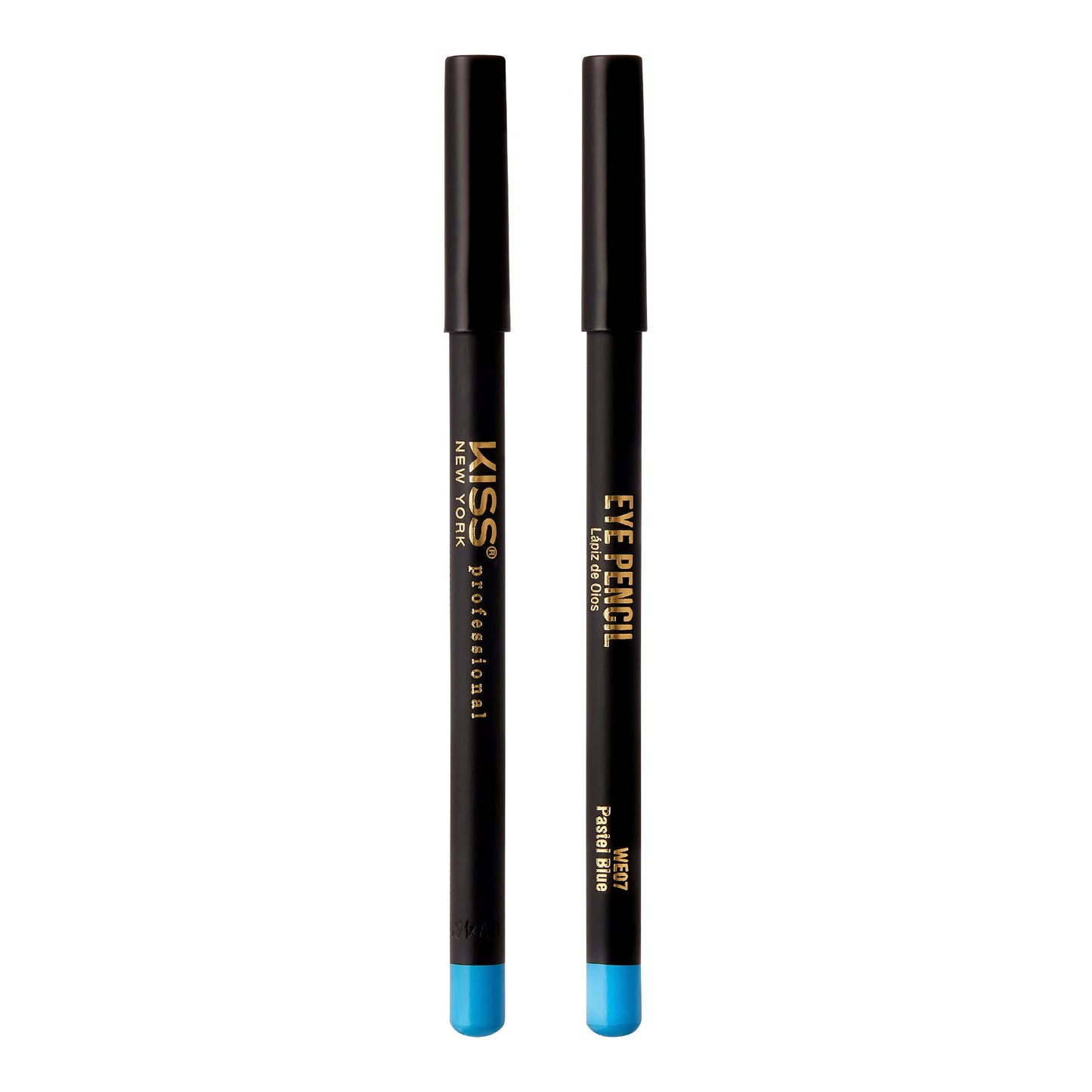 KISS NEW YORK Professional Slim Eye Pencil, Creamy Soft Eye Liner, Smooth Long-Lasting Rich Eyeline Color, Natural Eye Makeup, Water-Resistant (Pastel Beauty & Personal Care KISS NEW YORK