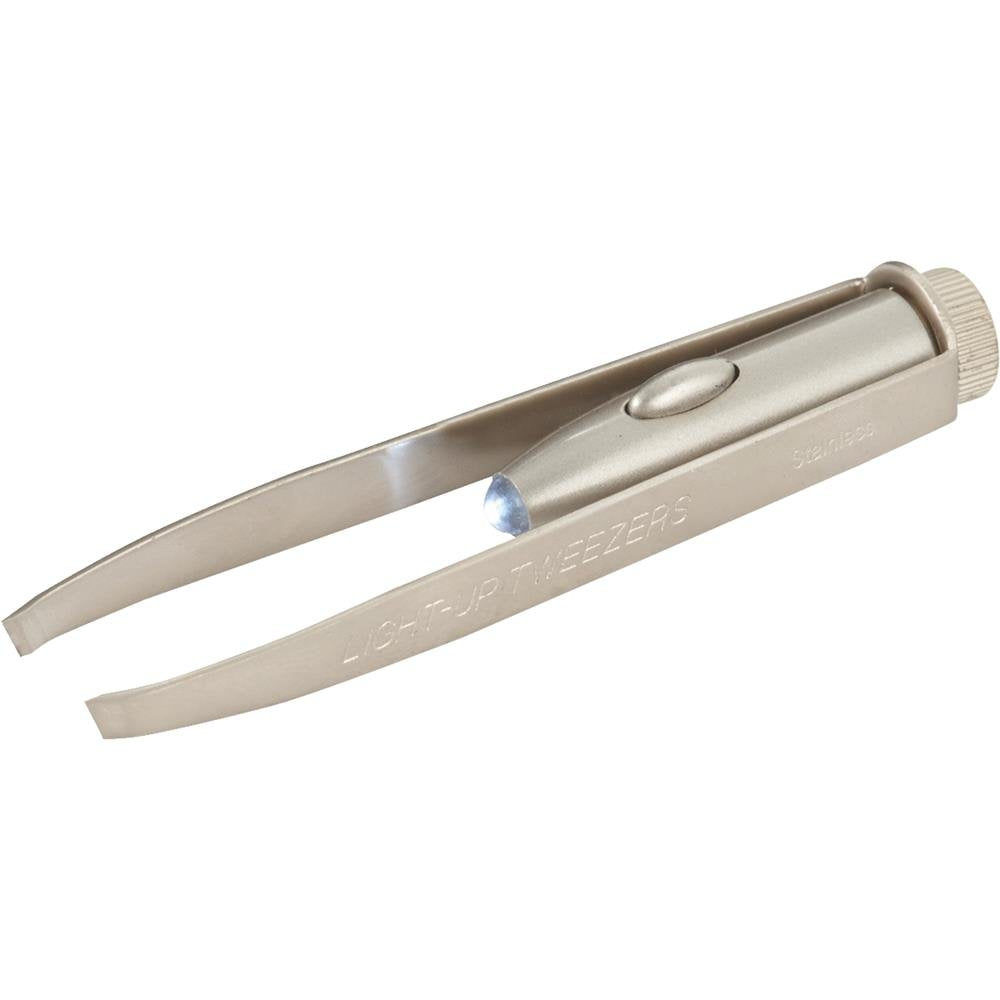 Diamond Visions Assorted LED Tweezers 1 pk Beauty and Personal Care Diamond Vision