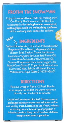 Pacha Soap Frothy The Snowman Froth Bomb 2 Pack, 6 Oz Beauty & Personal Care Pacha