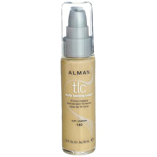 Almay TLC Truly Lasting Color 16 Hour Makeup, Buff 02 [140] 1 oz (Pack of 2) Beauty & Personal Care Almay