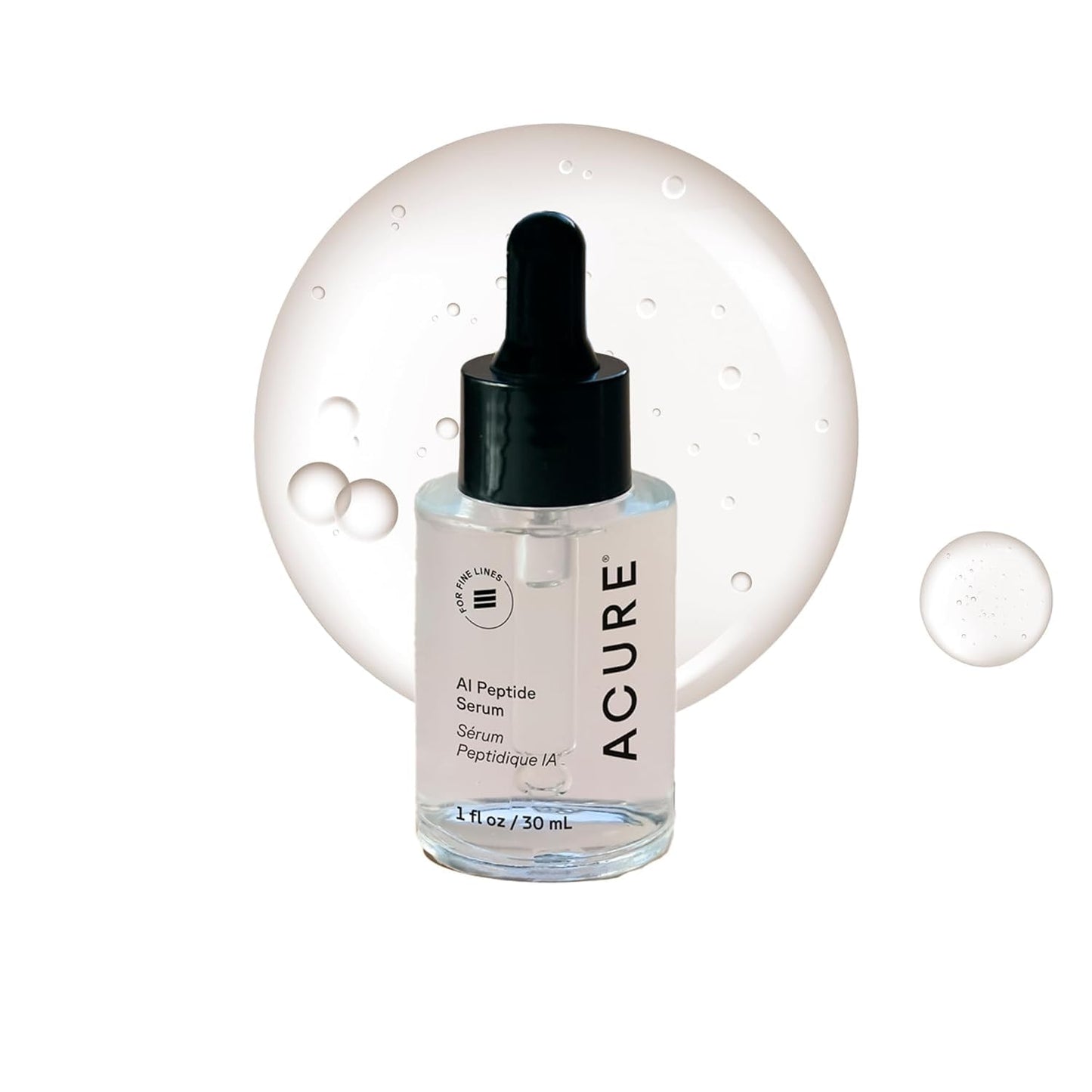 Acure AI Peptide Serum for Face & Skin - Anti Aging Skincare for Women, Niacinamide, Hydrating Facial Care, Face Serum for Firm Skin, Reduces Wrinkles Beauty & Personal Care Acure