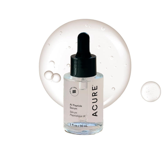 Acure AI Peptide Serum for Face & Skin - Anti Aging Skincare for Women, Niacinamide, Hydrating Facial Care, Face Serum for Firm Skin, Reduces Wrinkles Beauty & Personal Care Acure