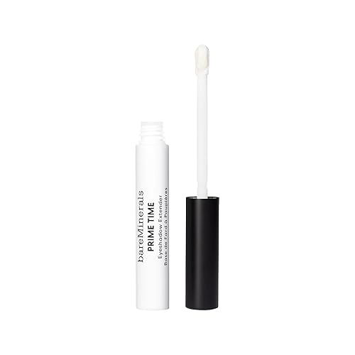 bareMinerals Prime Time Eyeshadow Extender, Primes + Smooths Eyelids For Eyeshadow Application, 24-Hour Wear, Crease-Proof, Waterproof, Vegan Beauty & Personal Care bareMinerals