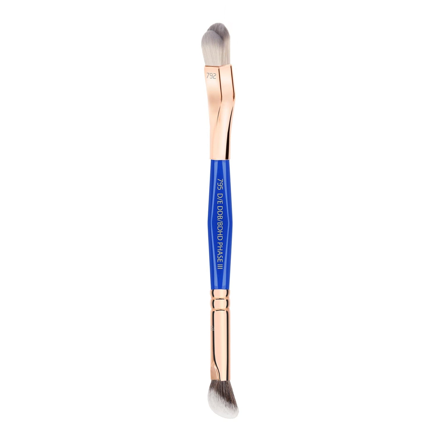 Bdellium Tools Professional Makeup Brush Golden Triangle 795 Double-Ended Eye Double Dome Blender/BHHD Phase III with 792/788 double-ended Beauty & Personal Care BDELLIUM TOOLS