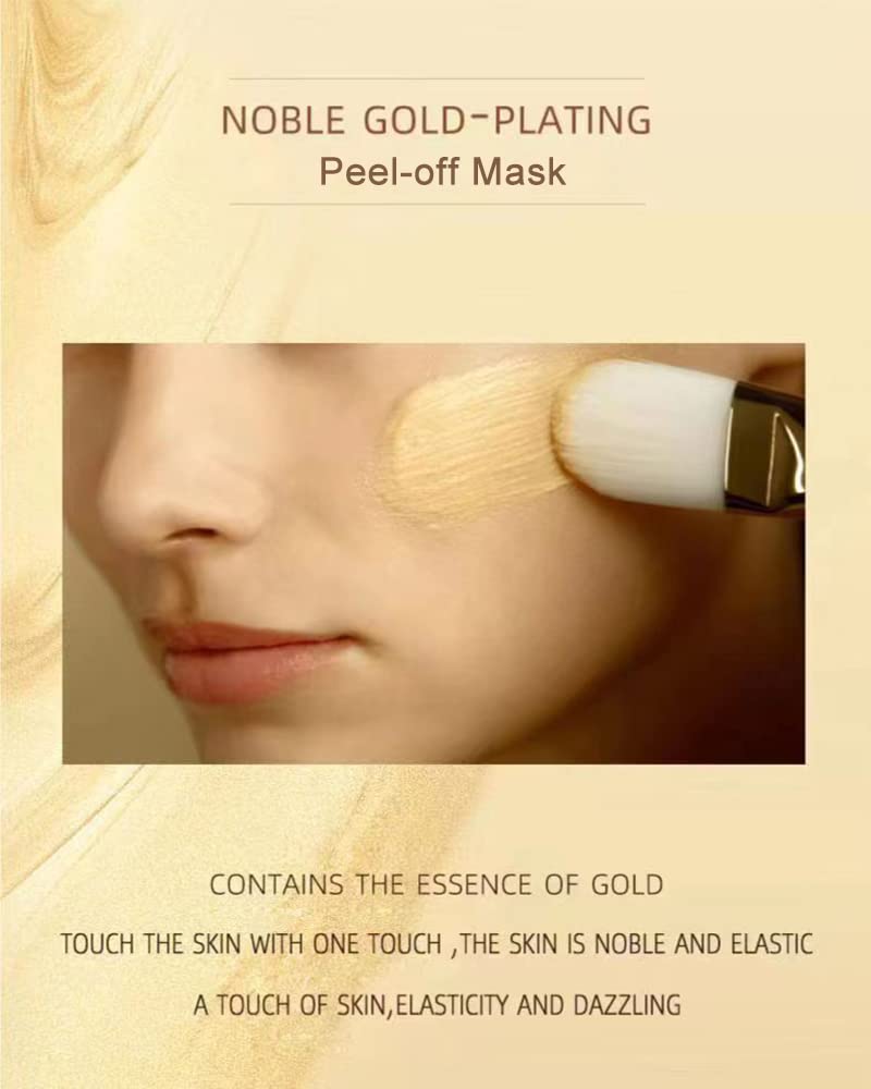 Retinol Snake Venom Gold Peel-Off Mask 100g – Anti-Aging Face Mask to Reduce Wrinkles, Fine Lines, Acne & Minimize Pores, Moisturizing Beauty & Personal Care Yanficer