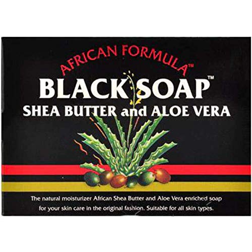 Madina African Black Soap Shea Butter and Aloe Vera, 3.5 oz (Pack of 10) Beauty & Personal Care Madina