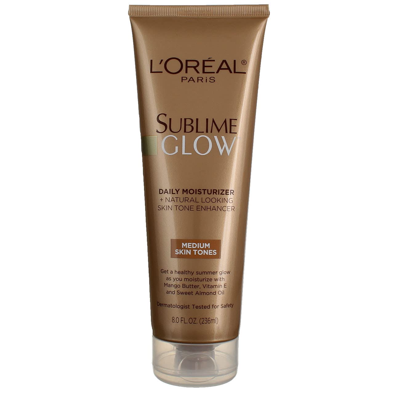 L'Oreal Paris Sublime Bronze Glow Daily Moisturizer and Natural Skin Tone Enhancer, Medium Skin Tones, 8 fl. Oz Beauty & Personal Care L'Oreal Paris