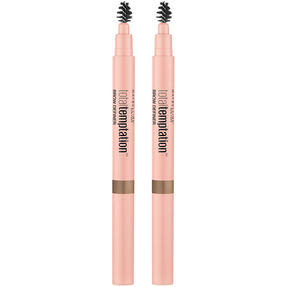 Maybelline Total Temptation Eyebrow Definer Pencil, Blonde, 2 Count Beauty & Personal Care MAYBELLINE