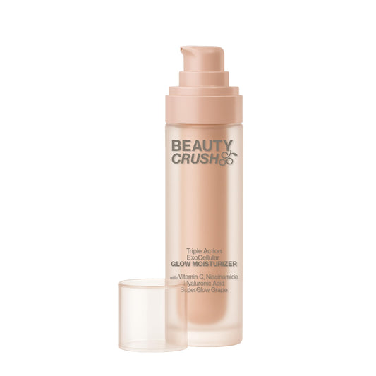 Beauty Crush Triple Action ExoCellular Glow Moisturizer with Vitamin C, Niacinamide, Hyaluronic Acid, Superglow Grape, 1.7 fl oz