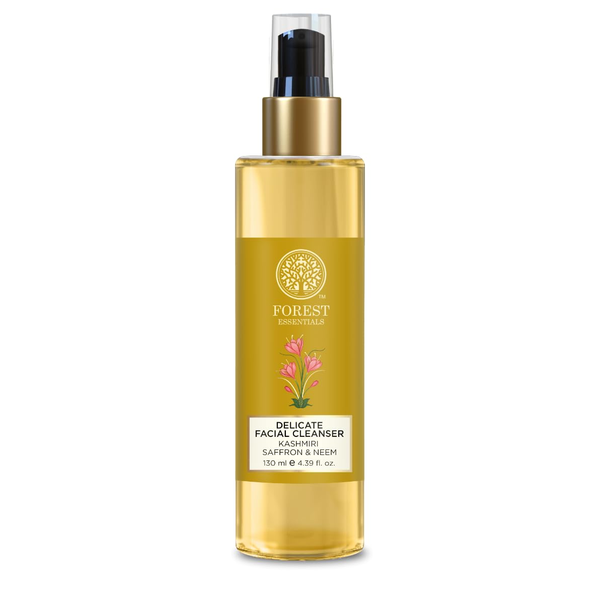 Forest Essentials Kashmiri Saffron and Neem Delicate Facial Cleanser, 200ml Beauty & Personal Care Forest Essentials