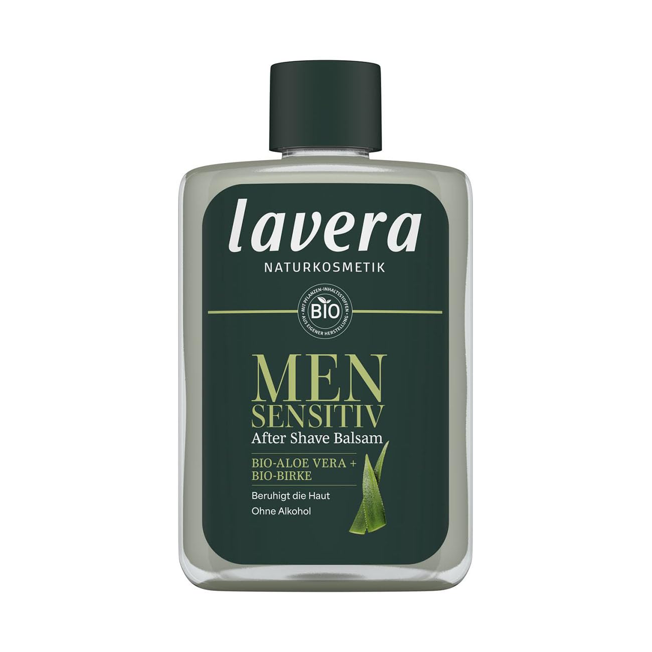 lavera Men sensitiv After Shave Balm - nourishes & refreshes - protects against burning, redness & dryness - soothes irritated skin - vegan - natural Beauty and Personal Care lavera